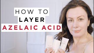 How To Layer Azelaic Acid  My Morning Skincare Routine  Dr Sam Bunting [upl. by Irv]