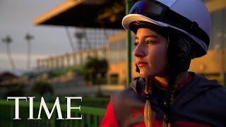 The Apprentice Jockey Amelia Hauschild Races For Her First Win  TIME [upl. by Lilllie]