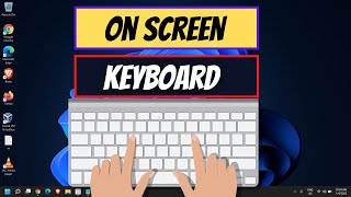 How To Open OnScreen Keyboard in Windows 111087 [upl. by Sirad881]