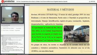 Perulactea EnVivo Zinc Orgánico y Clorhidrato de Zilpaterol en el Engorde de Ganado Bovino [upl. by Nitsraek]