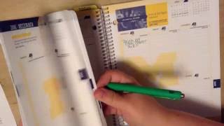 How to Use a Planner for College or University  Plan with Jessy [upl. by Eldred]