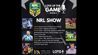 Love of the Game  NRL round 10 show [upl. by Lalat]