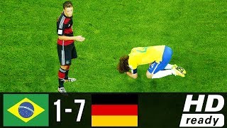 Brazil vs Germany ● World Cup 2014 SemiFinal ● Highlights HD [upl. by Gernhard]