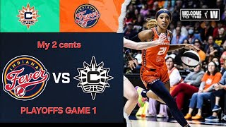 Still Maintain Sports Who Wins G2 Indiana Fever vs Connecticut Sun Game 1 Recap l My 2 cents [upl. by Annaxor]