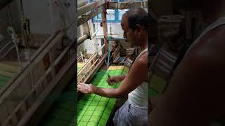 Handloom saree weaving process Handloom weavingprocess [upl. by Paresh]