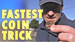 Fastest Coin Trick Magic How To [upl. by Derry]