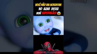 Você Não Vai Acreditar no Azar Desse Bebê Supervilão😱megamente filmes resumodefilmes marvel [upl. by Shiverick]