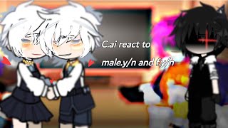 cAi👾 react to myn and fyn💫 \\ships\\ first vid [upl. by Crysta]