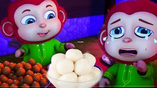 Bandar Mama Pahan Pajama  3D Animated Hindi Rhymes [upl. by Hanavas578]