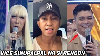 Vice Ganda SINUPALPAL NA si Rendon Labador Vhong Navarro TAWANG TAWA kay Vice [upl. by Justicz131]