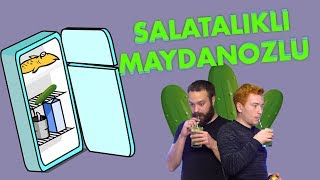 Salatalıklı Maydanozlu Evde Ne Varsa Kokteyli [upl. by Atsillac]