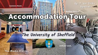 INSANE Sheffield University Accommodation Tour  The Medic Diaries Special [upl. by Amann]