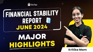 RBI Financial Stability Report June 2024  Finance Current Affairs  RBI Grade B Exam Preparation [upl. by Anitsirt638]