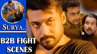 Suriya Best Action Scenes  Tollywood Best Action Scenes  Bhavani HD Movies [upl. by Clareta995]