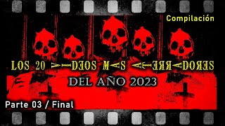 Los 20 VIDEOS más ATERRADORES del AÑO 2023 parte 03 FINAL  fantasmas  top  paranormal [upl. by Besse]