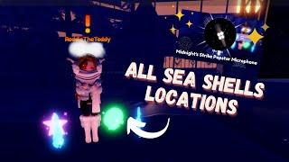 ROYALE HIGH ALL SEASHELLS LOCATIONS  REDDIE THE TEDDY QUEST  ROYAL HIGH QUEST 2022 Roblox [upl. by Ogilvy]