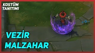 Vezir Malzahar Kostüm Tanıtımı League of Legends [upl. by Aisiram]