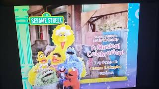 sesame Street 25th birthday a musical celebration 2008 dvd menu [upl. by Neersan]