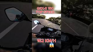 Top speed Suzuki GSXR150 🔥 shorts motos viral gsxr150 moteroscolombia suzukigsxr150 [upl. by Aicrag105]