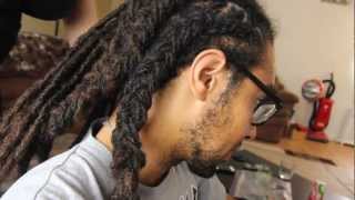 Braiding Dreadlocks Tips Tutorial Style [upl. by Geraint]