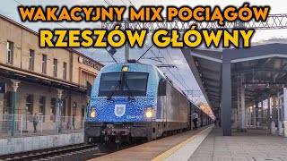 Pociągi Rzeszów Główny 2023  IC Porta Moravica IC Wyspiański IC Przemyślanin IC Hetman IC Wawel [upl. by Corri822]