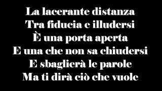 Tiziano Ferro  La paura che lyrics 2011 [upl. by Cathrin219]