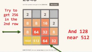 2048 Win Strategy Demonstration amp Step By Step [upl. by Hanna]