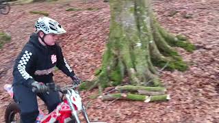 Beta Evo 125 2T practice in the woods [upl. by Atte]