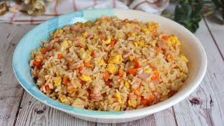 Arroz 3 delicias Receta fácil y rápida [upl. by Imoyik889]