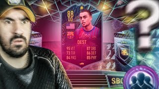 FIFA 22  SBC SERGINO DEST  PLAYER MOMENTS  FAUT IL LE FAIRE [upl. by Dyanne]