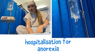 hospitalisation for anorexia vlog in hospital TW⚠️ [upl. by Kcod]