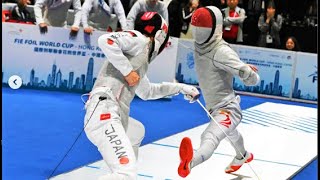 Singapore Fencing Team UPSET WIN vs World no1 Japan [upl. by Jemie]