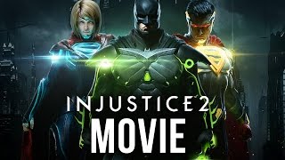 INJUSTICE 2 MOVIE  EVERY CUTSCENE [upl. by Illil]