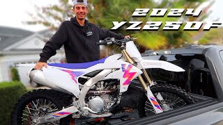 I Bought The NEW 2024 Yamaha YZ250F First Ride [upl. by Squier]