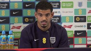 ENGLAND EMBARGOED PRESS CONFERENCE Morgan Gibbs White Republic of Ireland v England Nations League [upl. by Anuahs315]