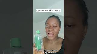 CeraVe Micellar Cleansing Water Review  cerave ceravereview ceraveskincare skincare facecare [upl. by Saval347]