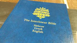 The Interlinear Bible Hebrew Greek English translations Review [upl. by Alley]