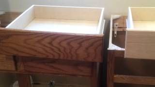 Staining cabinets [upl. by Airtina841]