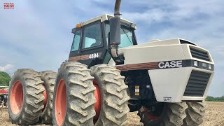 CASE 4894 Tractor Disking [upl. by Wetzell379]