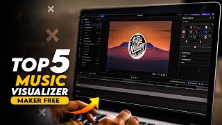 TOP 5 Free Audio Visualizer Maker Online 2023  No Watermark [upl. by Packton]