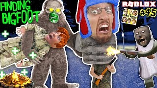 FINDING BIGFOOT amp GRANNY Finding Us HIDE and SEEK ROBLOX FGTEEV Extreme Camping 3in1 Game 45 [upl. by Animsay]