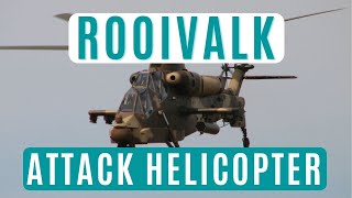 Rooivalk Attack Helicopter  Turning [upl. by Eglantine609]