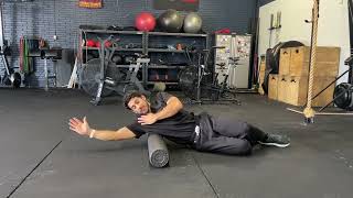 3 ways to foam roll lats [upl. by Brody]