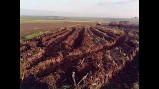 Ensilage maïs 2012 dans la boue Pas de Calais 62wmv [upl. by Yeclehc]