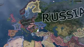 If the Stresa Front was still in effect in ww2  Hoi4 Timelapse [upl. by Janine239]