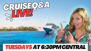 Get All Your Cruise Questions Answered Live Dont Miss Out [upl. by Francoise465]