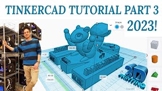 Tinkercad Tutorial Part 3  Grouping Objects Align Mirror Tool amp Cruising [upl. by Rogerio]