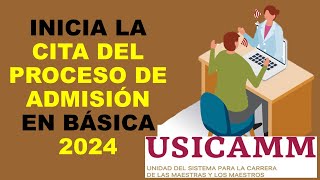 Soy Docente INICIA LA CITA DEL PROCESO DE ADMISIÓN EN BÁSICA 2024 [upl. by Wartow148]