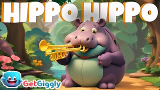 Hippo Hippo Hippo Song for Kids GetGiggly Nursery Rhymes and Kids Songs [upl. by Mis]