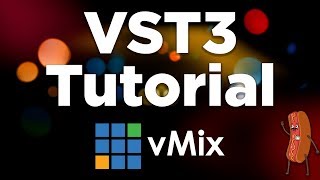 Using VST3 audio plugins in your live stream vMix Tutorial [upl. by Ailedroc]